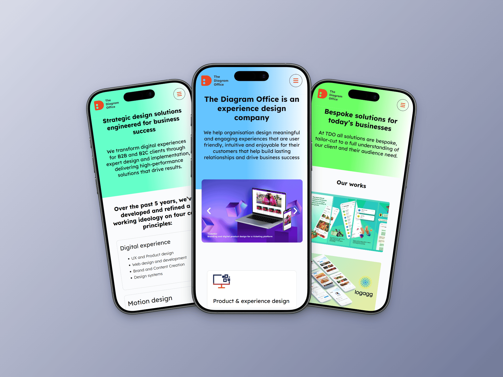 Diagram Office website design